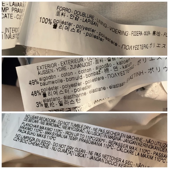 Zara Trafaluc navy white striped romper dress - Picture 8 of 8